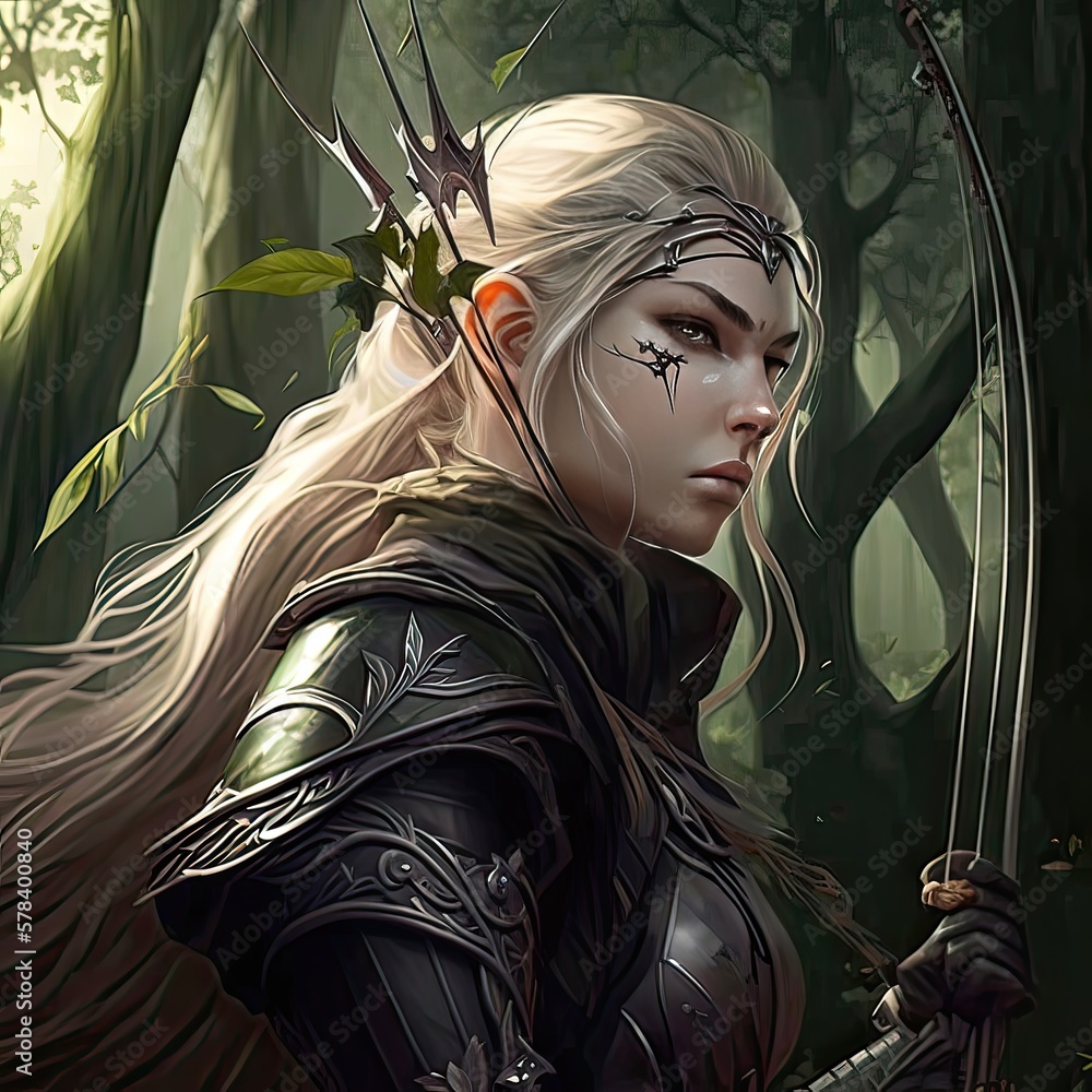Elven Conquest adult game cover art